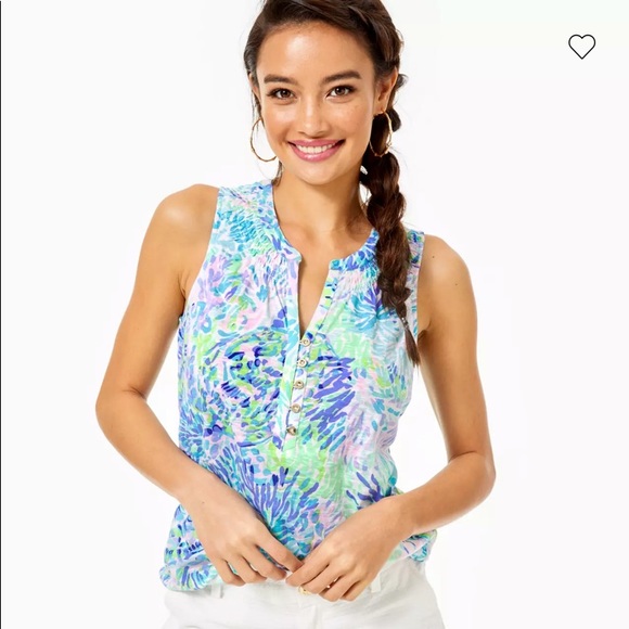 Lilly Pulitzer Top - Picture 1 of 5
